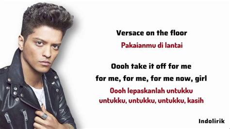 bruno mars versace download mp3|lirik versace on the floor.